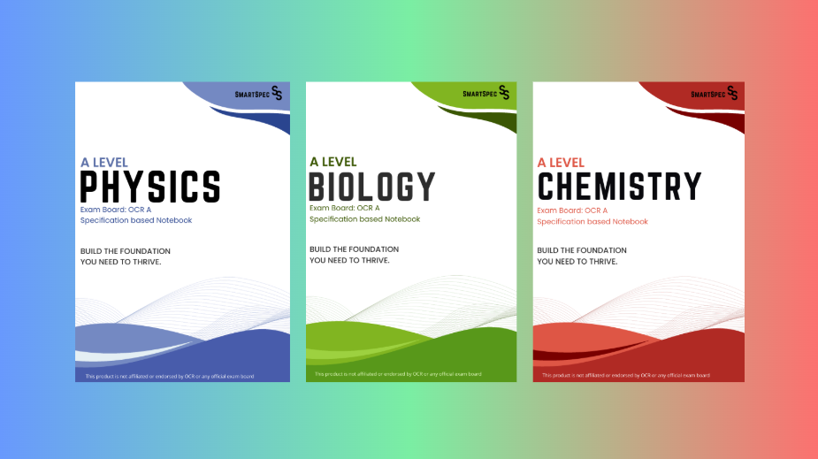 Built from exam board specifications